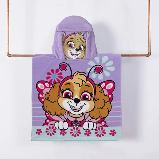 toalla-playa-niña-capucha-mf-60x120-cm-paw-patrol-mariposa