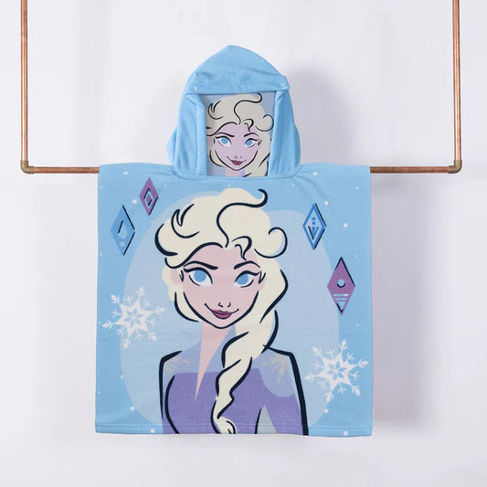 toalla-playa-niña-capucha-mf-60x120-cm-frozen-copos