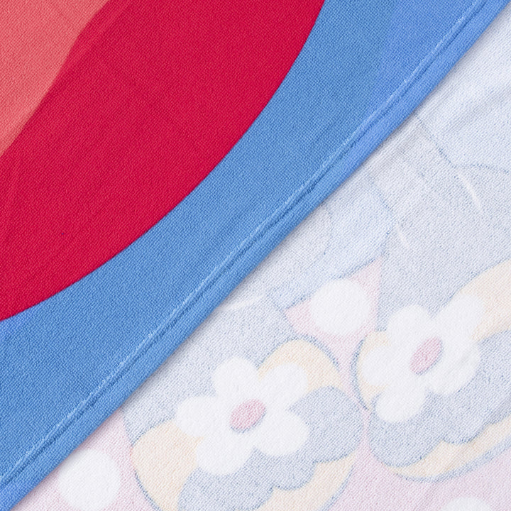 Toalla Playa Niña con Bolso 70x140 cm Minnie Aloha