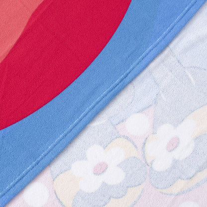 Toalla Playa Niña con Bolso 70x140 cm Minnie Aloha