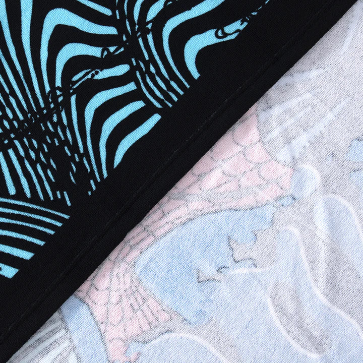 Toalla Playa Niño con Bolso 70x140 cm Spiderman Purple