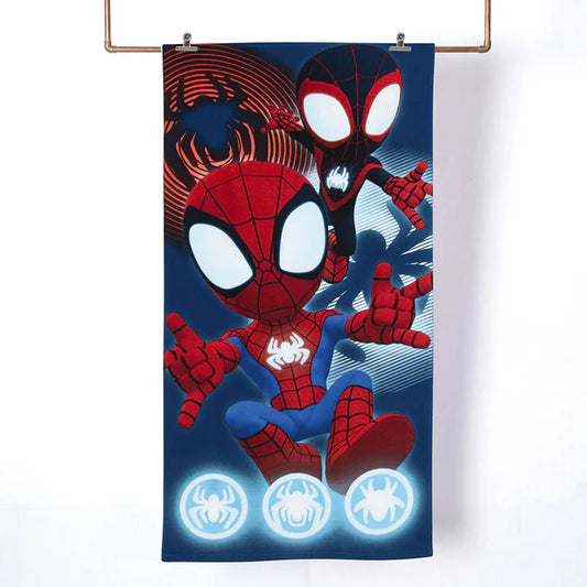 toalla-playa-niño-con-bolso-70x140-cm-spiderman-araña