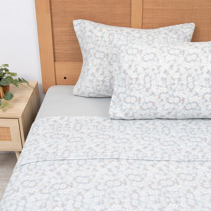 Sabana Polar Estampada Celeste