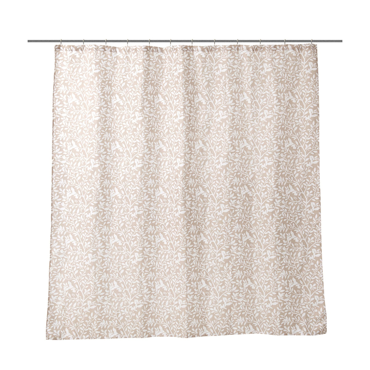 Cortina de Baño 180x180 cm Hojas Mashini
