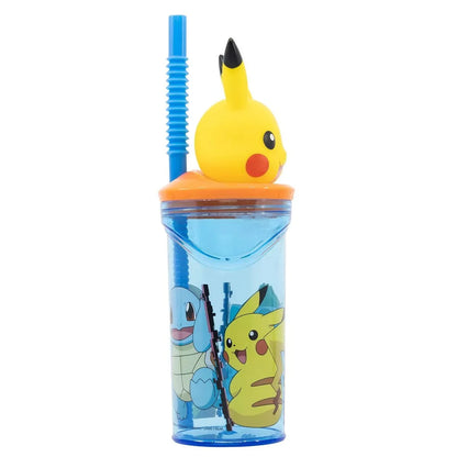 Vaso Figurita 3D 360 ML Pokemon Pikachu
