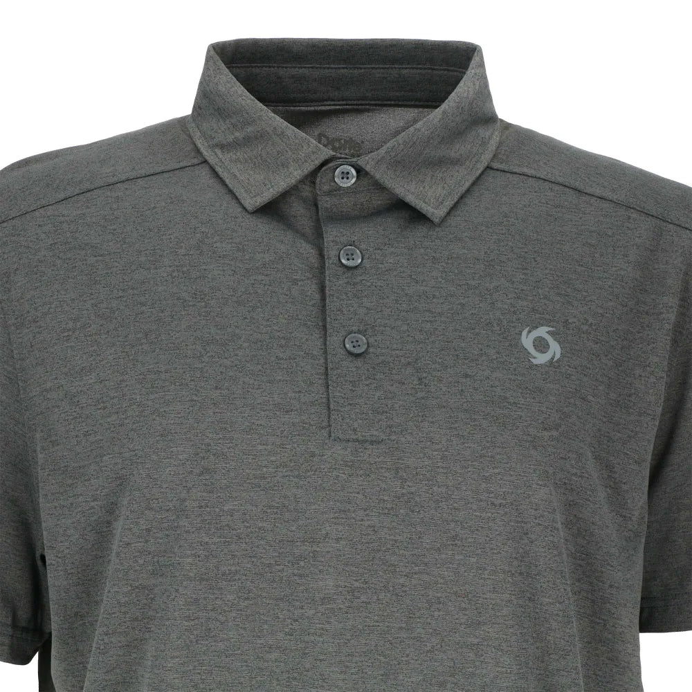 Polera Hombre  Manga Corta Deportiva Lava Polo Gris