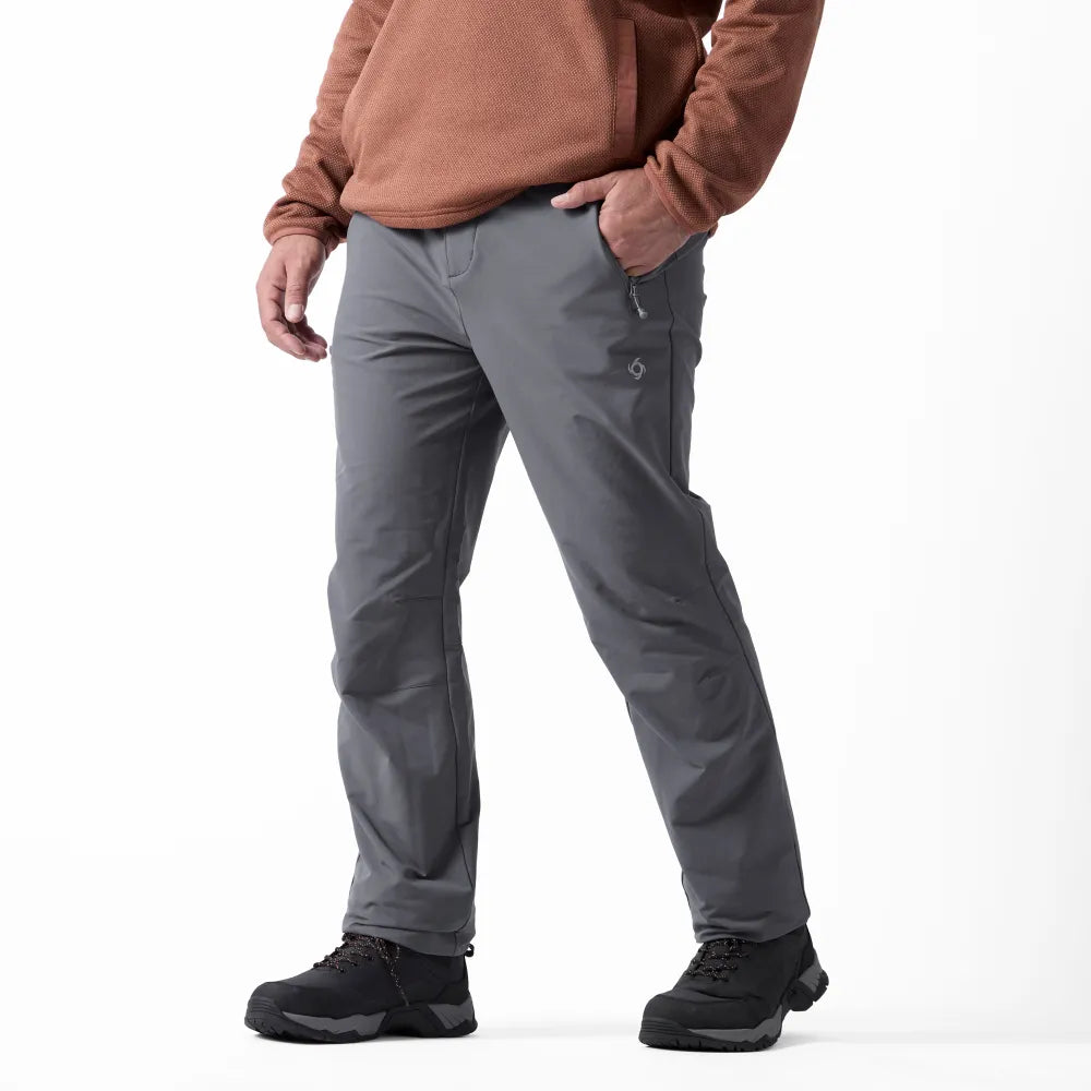 Pantalon  Hombre Largo Bronco Gris Oscuro
