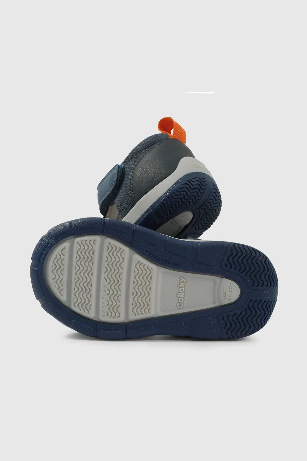 Sandalia Niño Doble velcro Azul