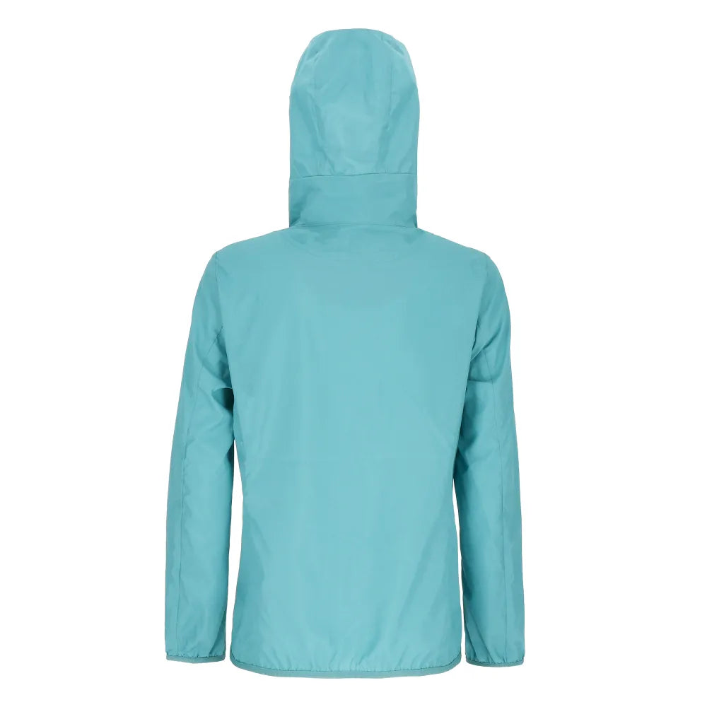 Chaqueta Mujer Compactable Airjkt Hoodie Celeste