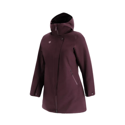 Parka Mujer Abrigo Raven Burdeo