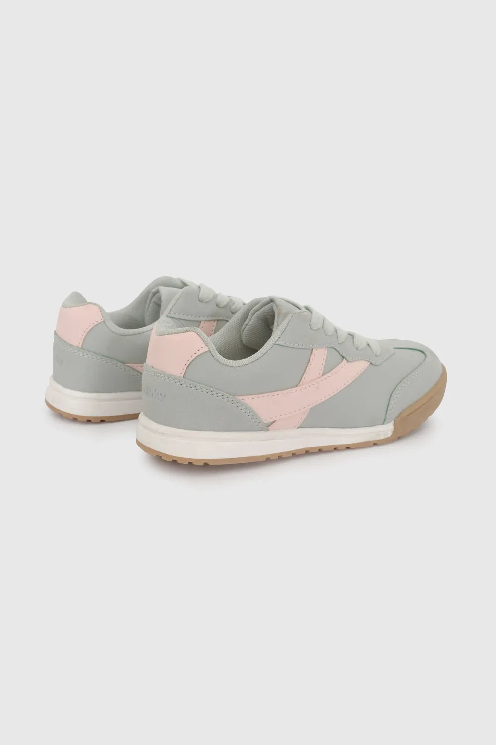 Zapatilla Niña Urbana Menta y Rosado