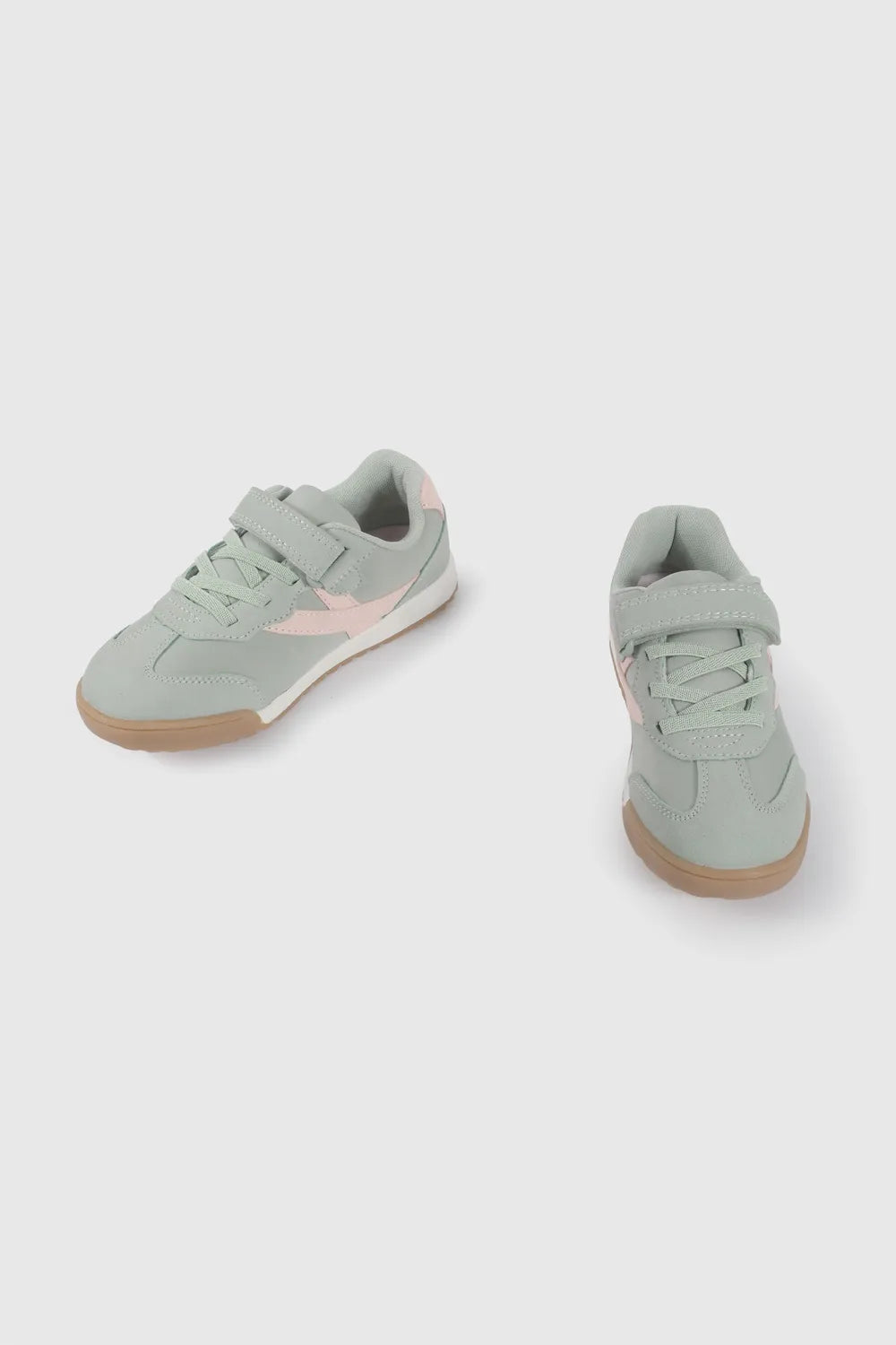 Zapatilla Niña Urbana Menta y Rosado