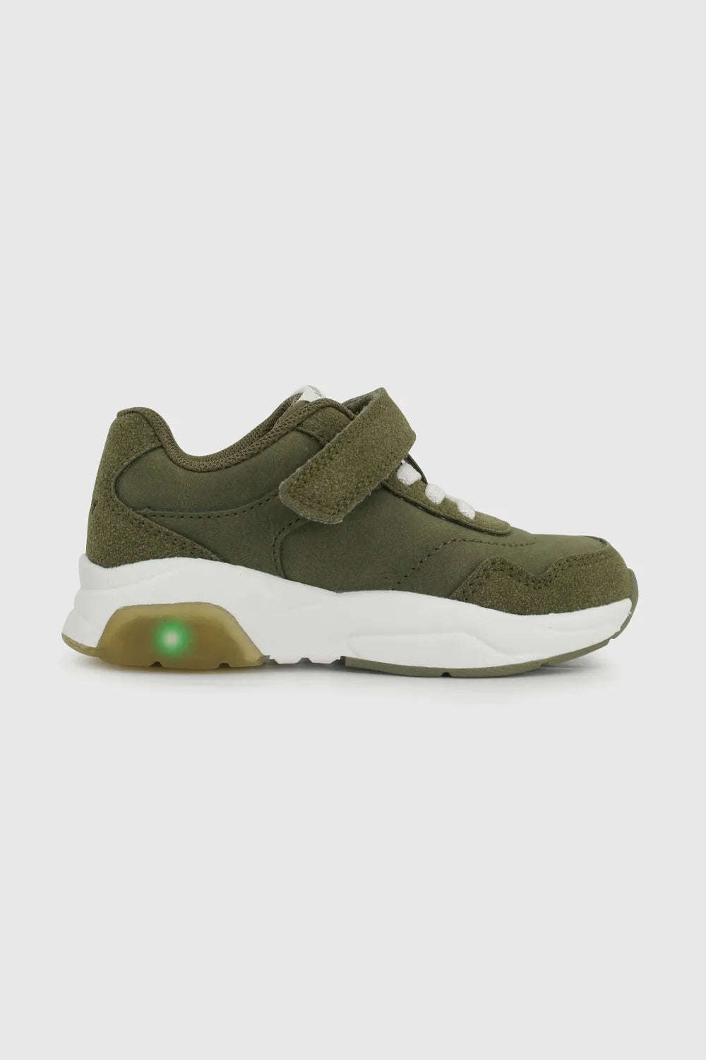 Zapatilla Niño luces verde