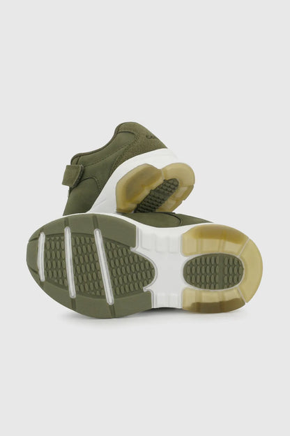 Zapatilla Niño luces verde