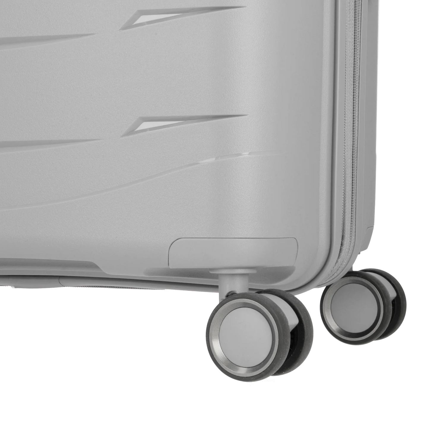 Maleta Grande Moonstone Impact Pro Plateada