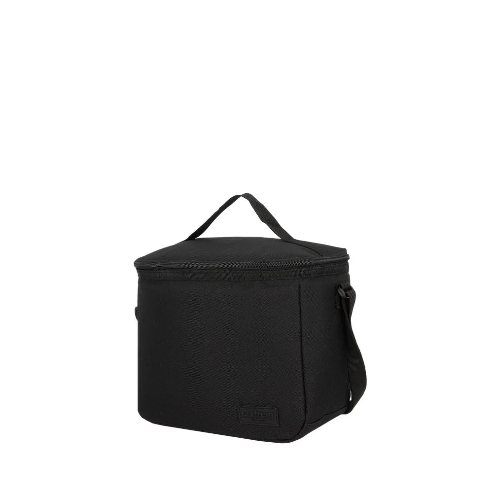 Mochila + Bolso + Estuche + Lonchera Megapack Niño Negro-Rojo