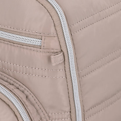 Mochila Para Notebook Mujer 15" Vermont Simply Taupe