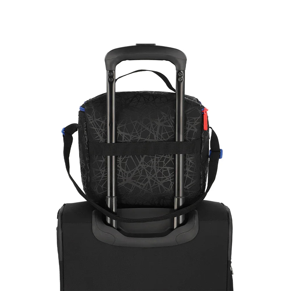 Mochila Triple Pack + Estuche + Lonchera Niño Black Red