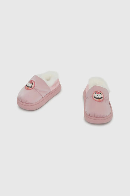 Pantufla Niña Disney Minnie Rosada