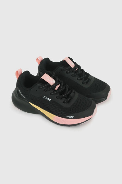 Zapatilla Niña Sport Chicago Negra/Rosado