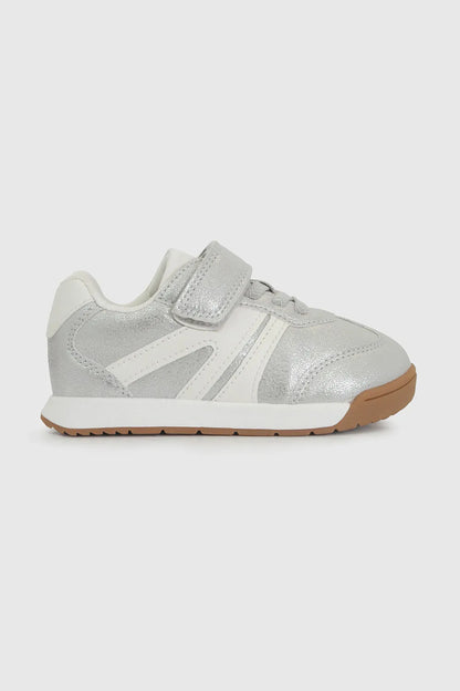 Zapatilla Niña Berlín Plateada
