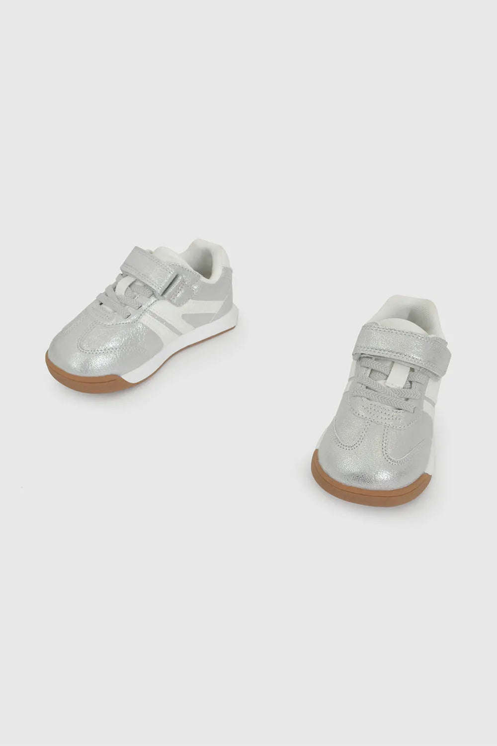 Zapatilla Niña Berlín Plateada