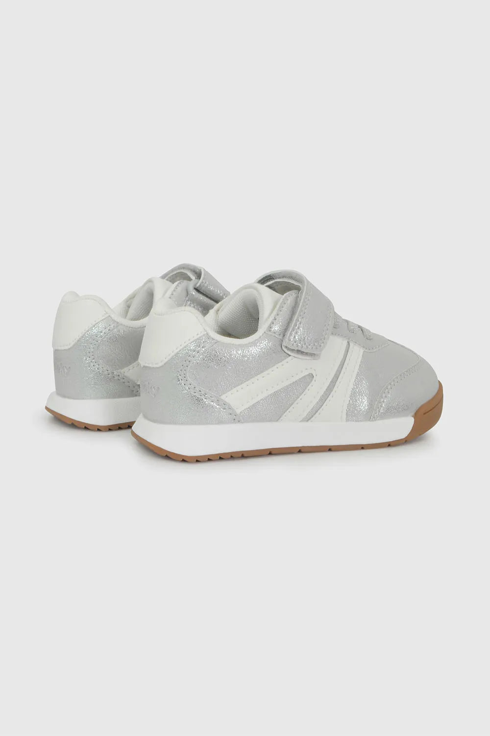 Zapatilla Niña Berlín Plateada