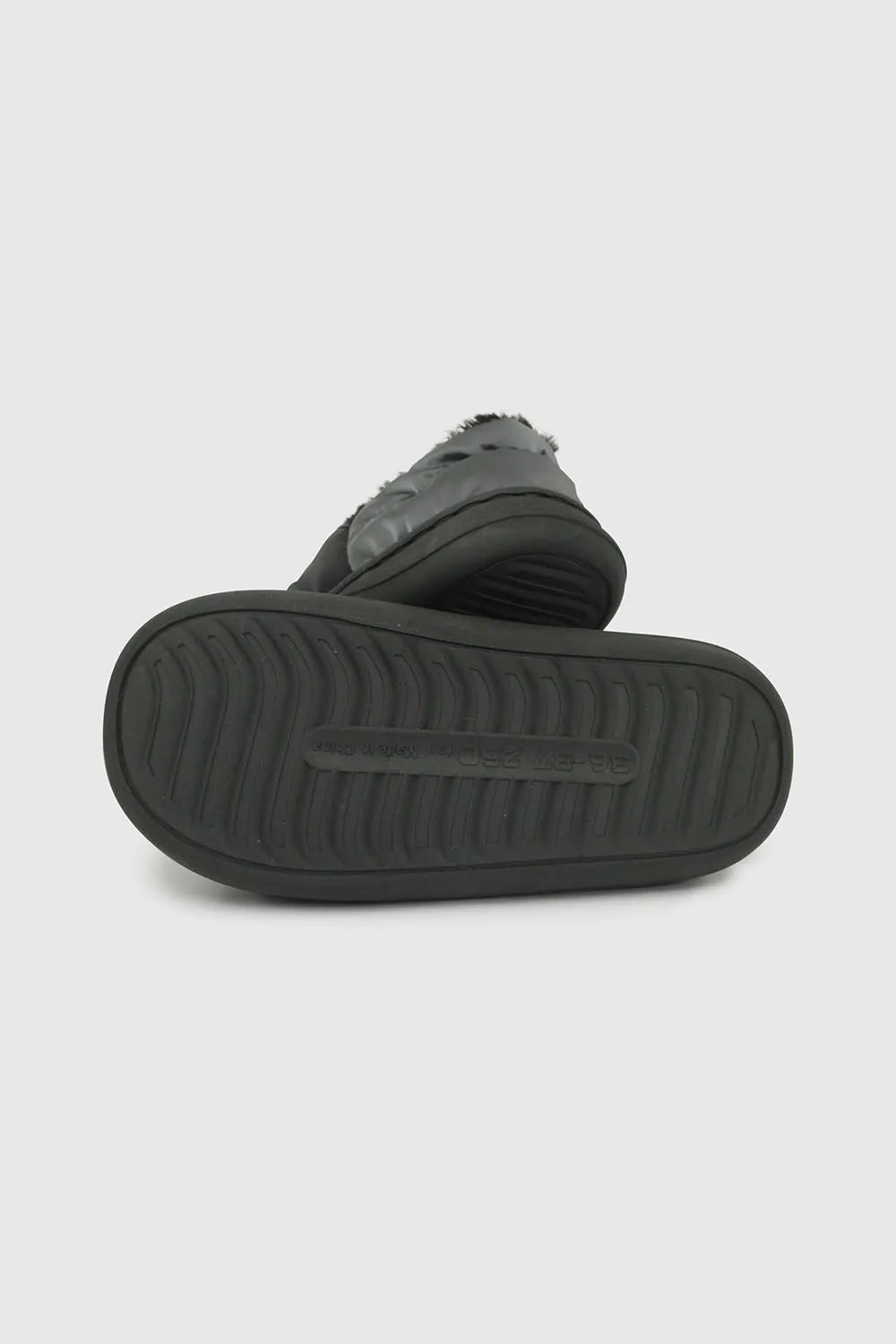 Pantufla Niño Marvel Spiderman Negro
