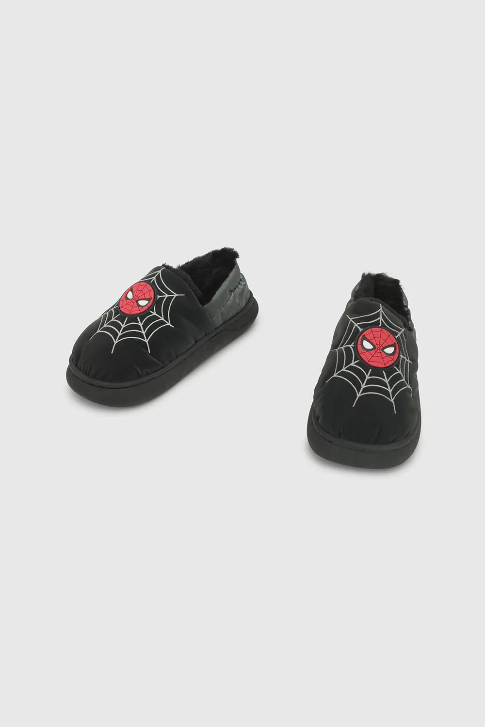 Pantufla Niño Marvel Spiderman Negro