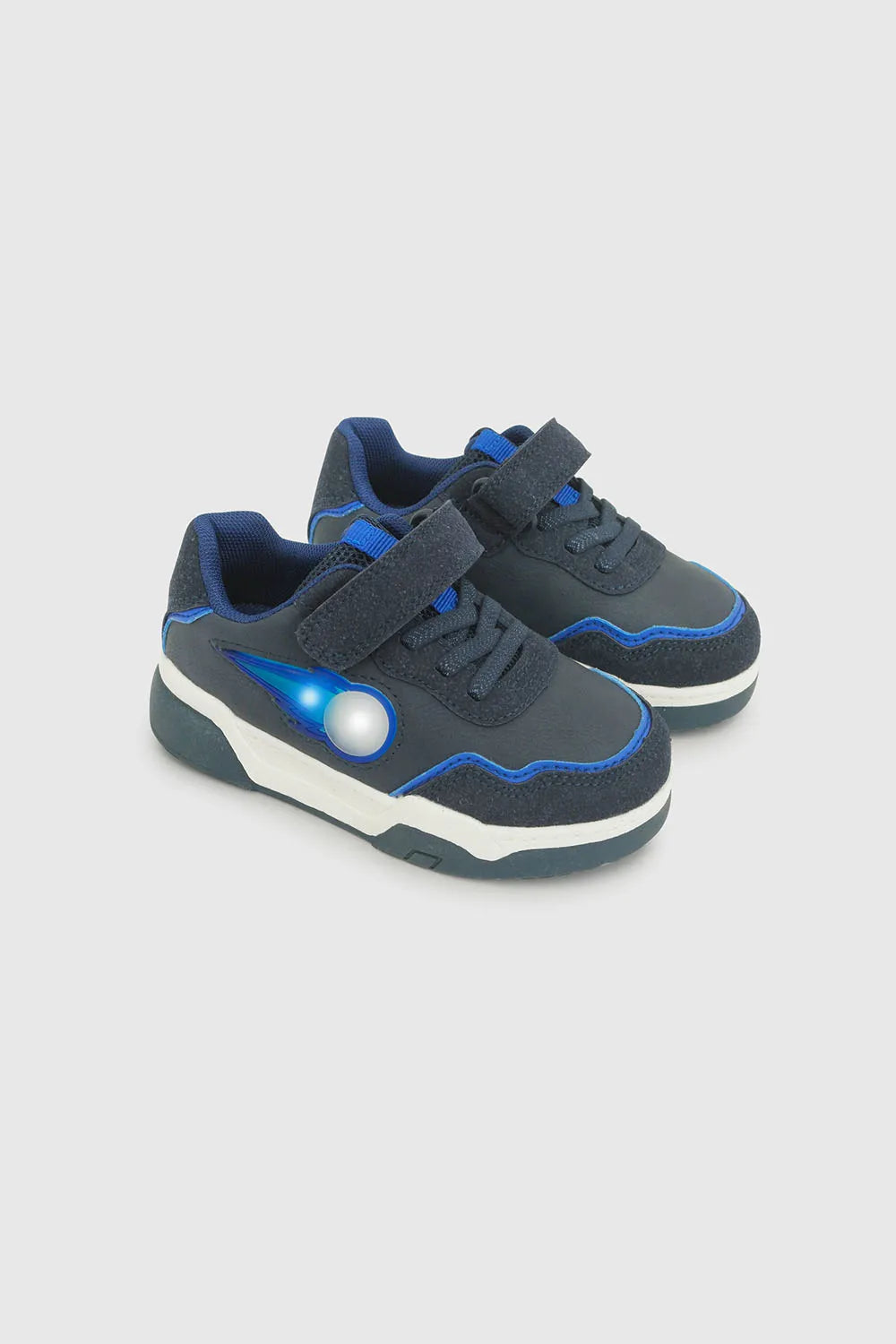 Zapatilla Niño Luces Azul