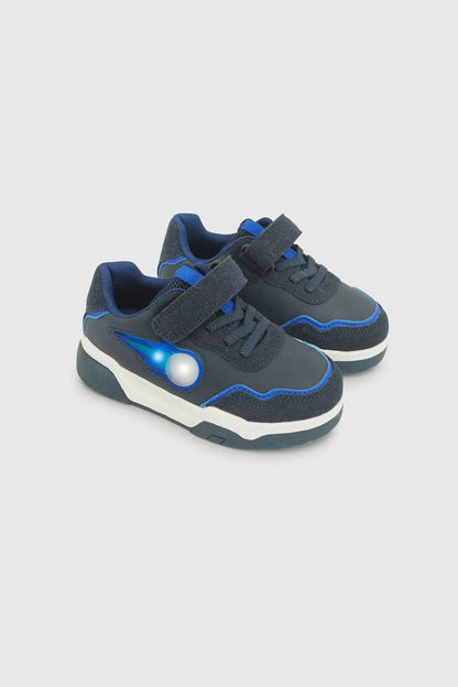 Zapatilla Niño Luces Azul