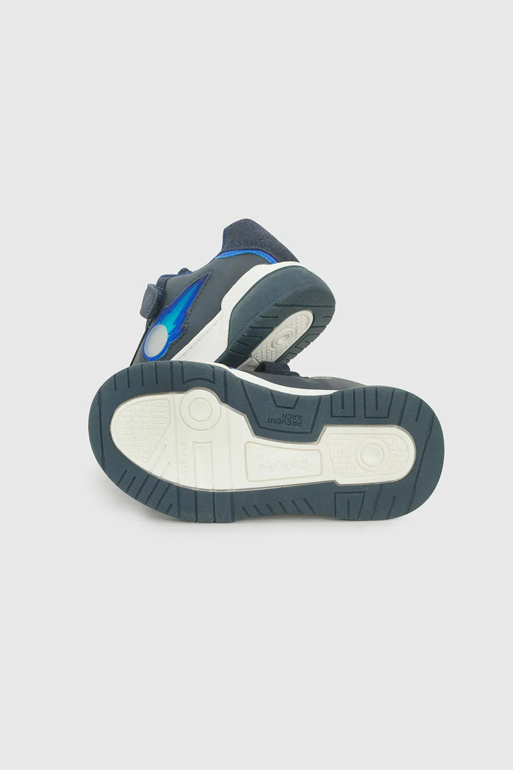 Zapatilla Niño Luces Azul