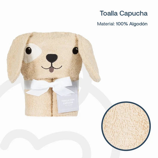 Toalla Capucha Perro