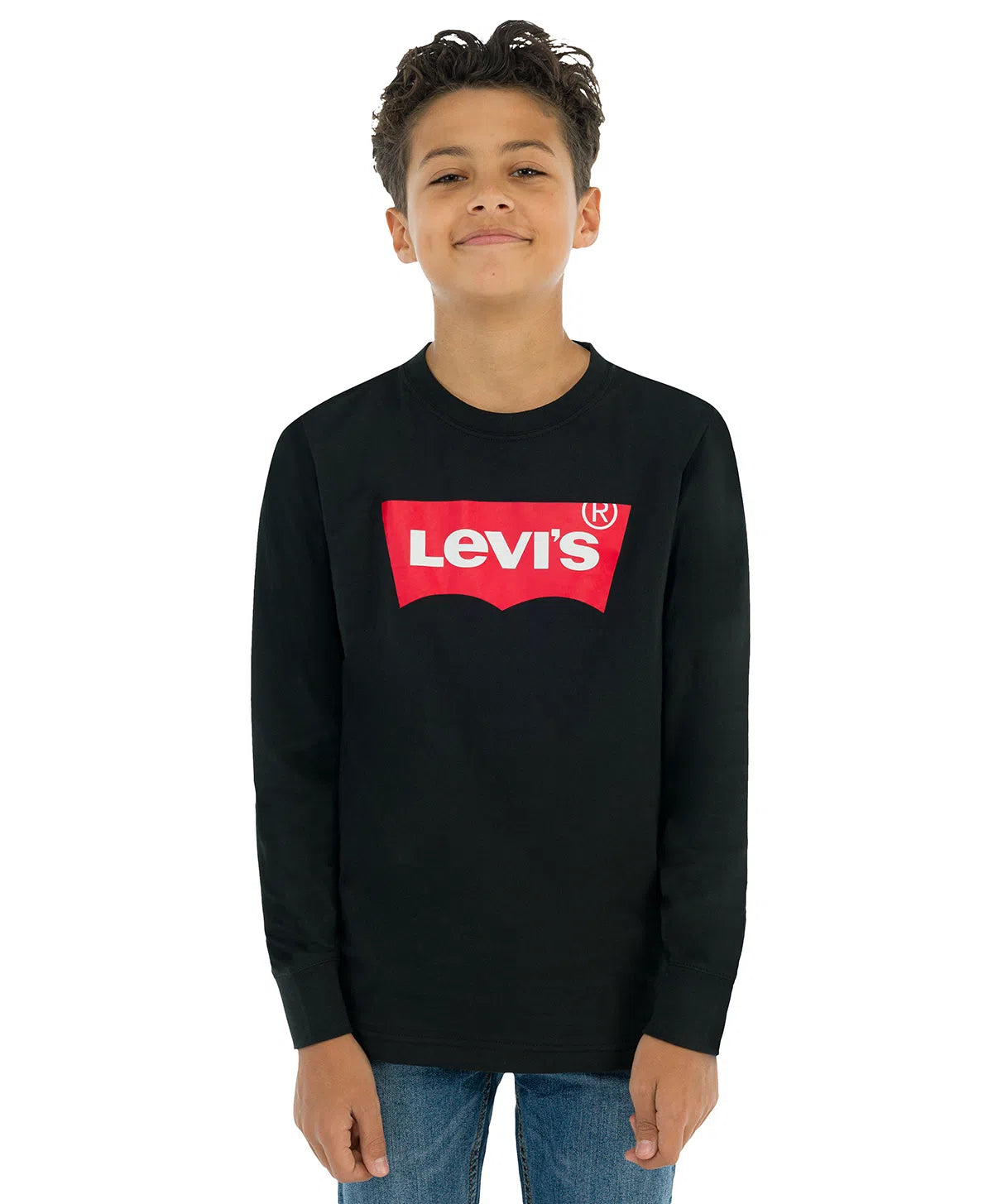 Polera M/L Niño Teen con Logo Batwing 023