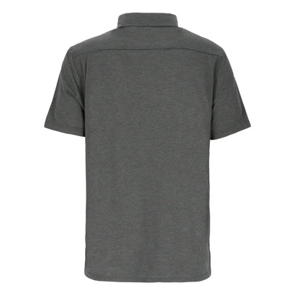 Polera Hombre  Manga Corta Deportiva Lava Polo Gris