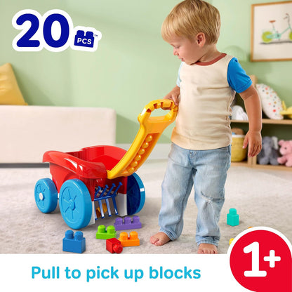 Set de Construcción Mega Bloks Vagón de Carga