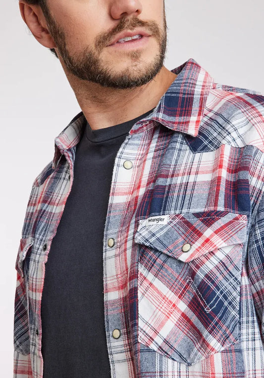 camisa-hombre-western-shirt-red-blue-plaid