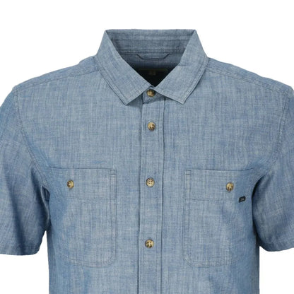 camisa-hombre-manga-corta-solden-melange-azul