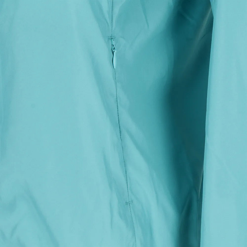 Chaqueta Mujer Compactable Airjkt Hoodie Celeste