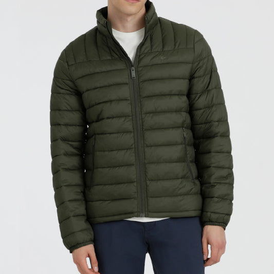 Chaqueta Hombre Packable Slim Verde