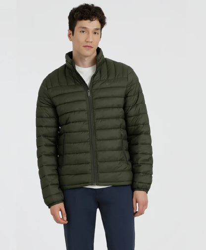 Chaqueta Hombre Packable Slim Verde