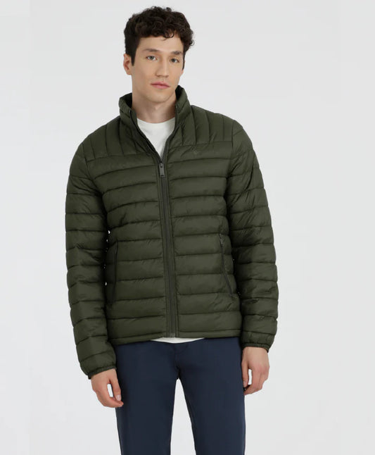 Chaqueta Hombre Packable Slim Verde