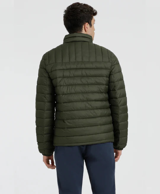Chaqueta Hombre Packable Slim Verde