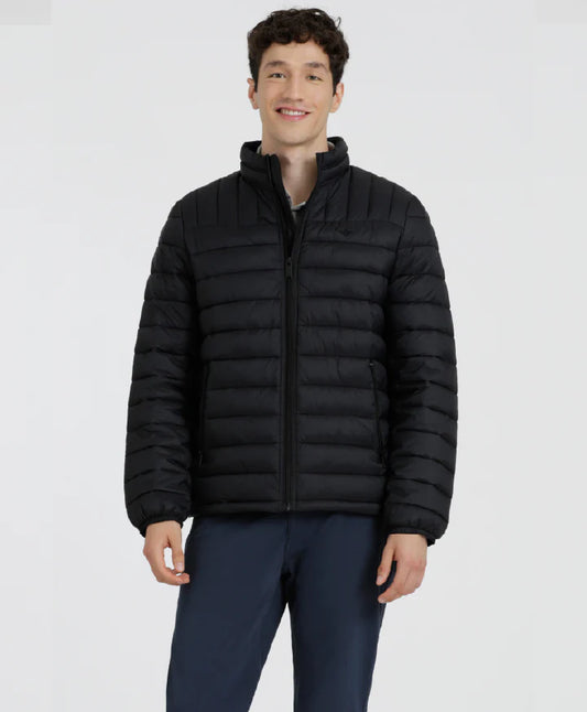 Chaqueta Hombre Packable Slim Negra
