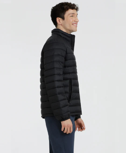 Chaqueta Hombre Packable Slim Negra