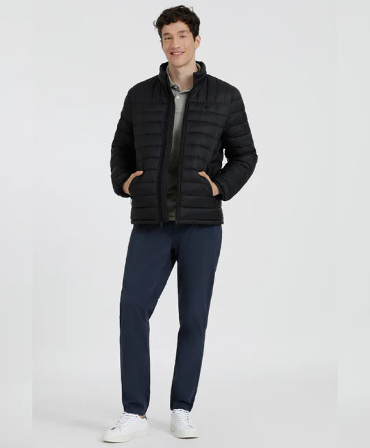 Chaqueta Hombre Packable Slim Negra