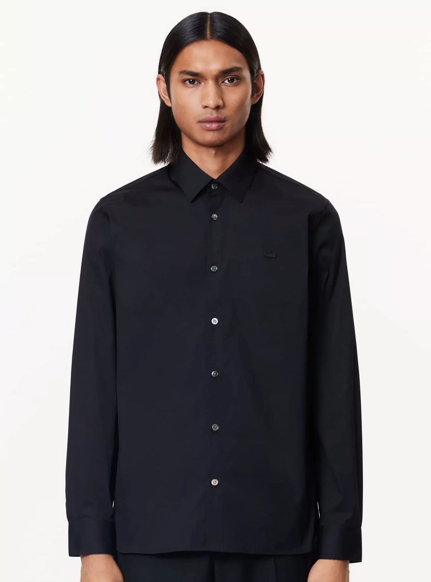 Camisa Hombre Slim Fit Negra