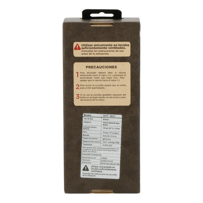 Cocinilla Compacta Wolf Plateado
