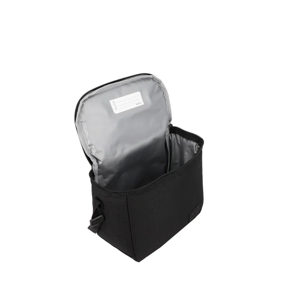 Mochila + Bolso + Estuche + Lonchera Megapack Niño Negro-Rojo