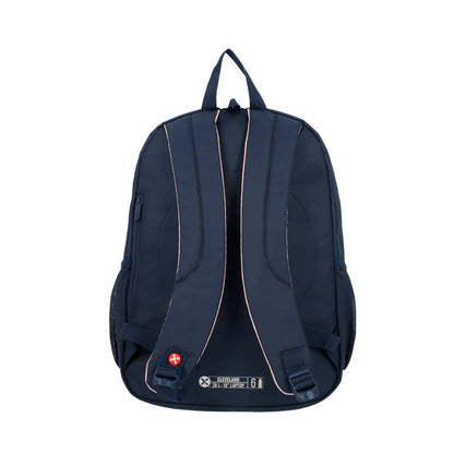 Mochila para notebook 15" Cleveland azul/rosada